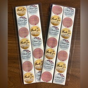 Thank You Variety Pack Round Stickers 200ct